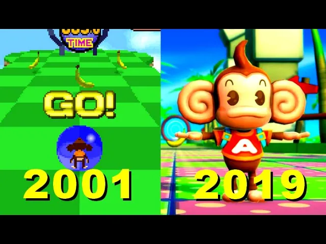 evolution of super monkey ball